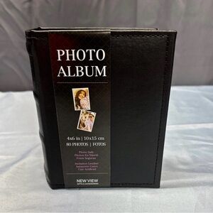 Black Photo Album by New View